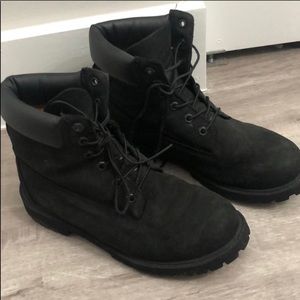 Black Timberland Boots